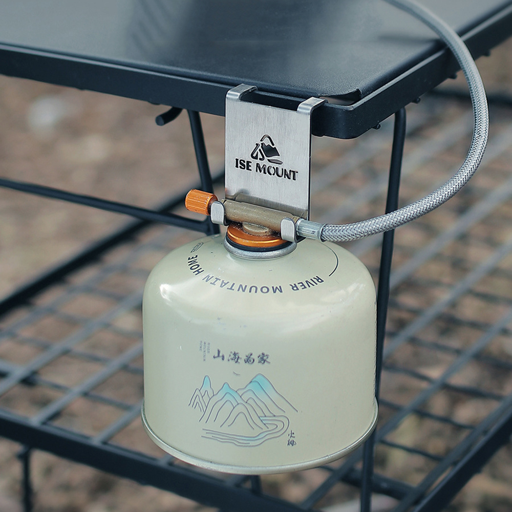 Camping Cooking Drawer - Hang Gas Canister Hook Camping Tables