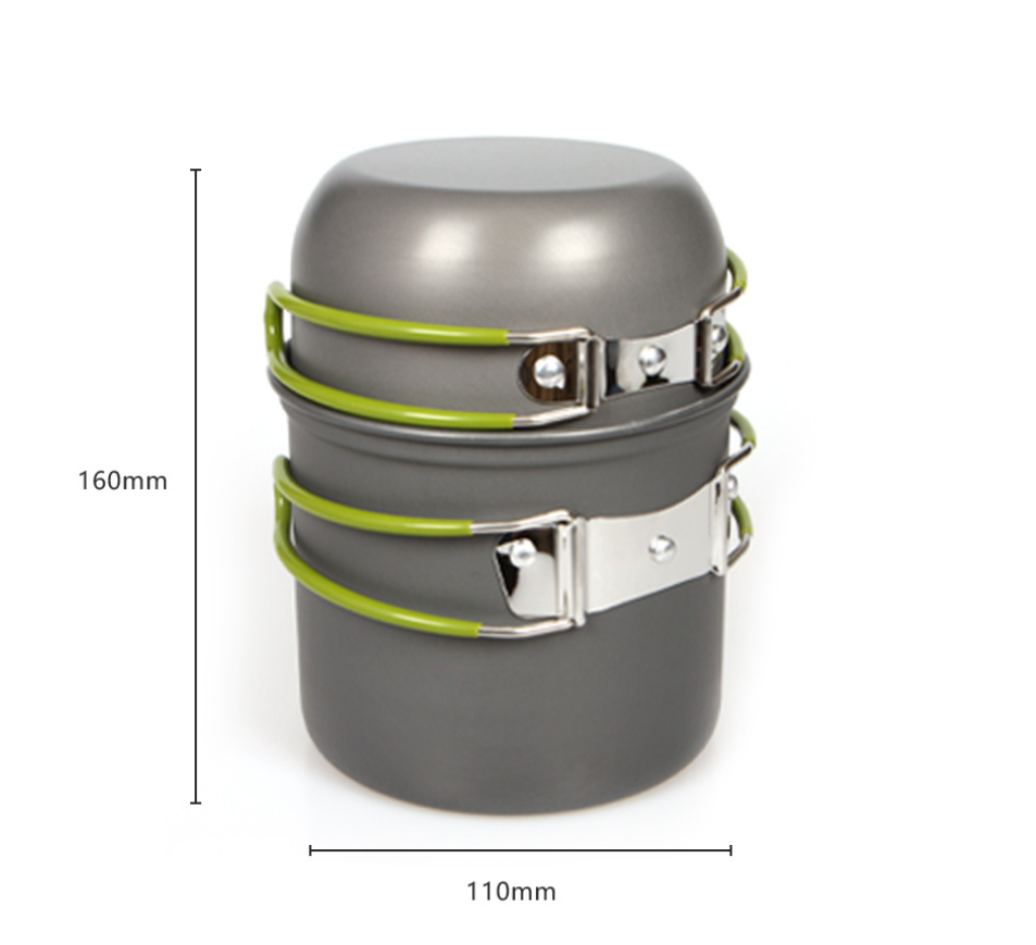 Ultralight Camping Pot Set: Ca - Camping Cooking Pan Set recensie en prijs