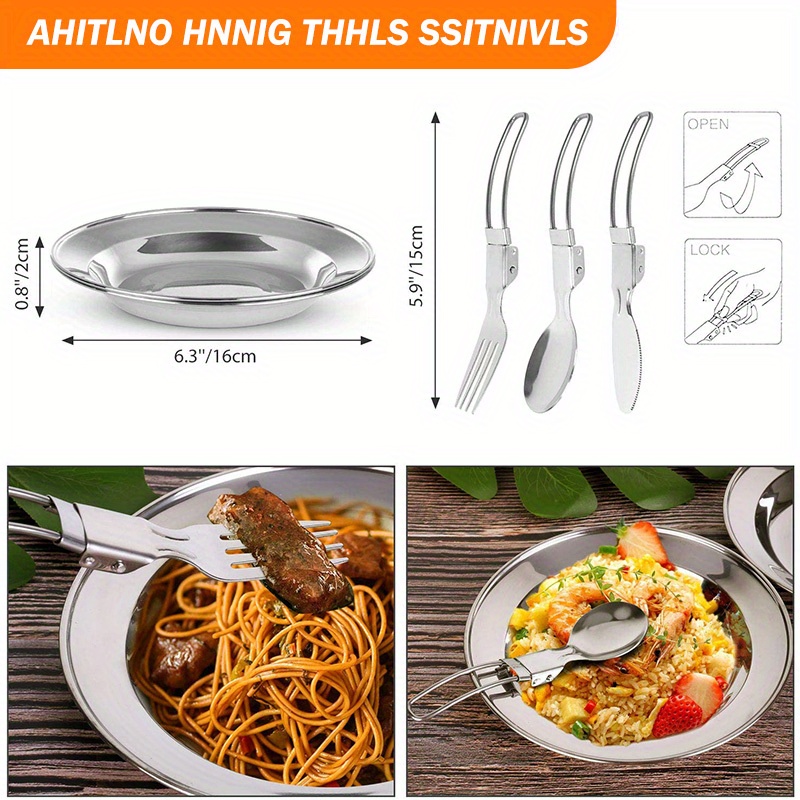 17pcs Camping Cookware Set, Po - Camping Cooking Pan Set recensie en prijs