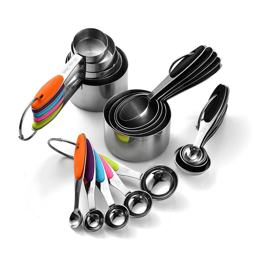 5/10Pcs Stainless Steel Measur - Camping Cooking Pan Set recensie en prijs