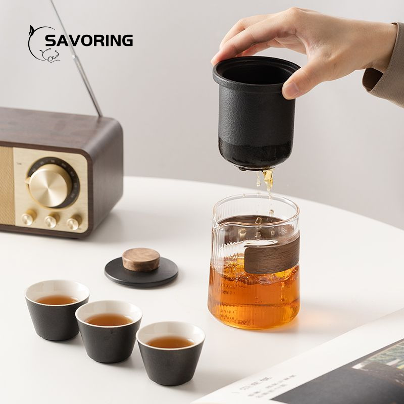 Simple Chinese Ceramic Tea Set - Camping Cooking Pan Set recensie en prijs