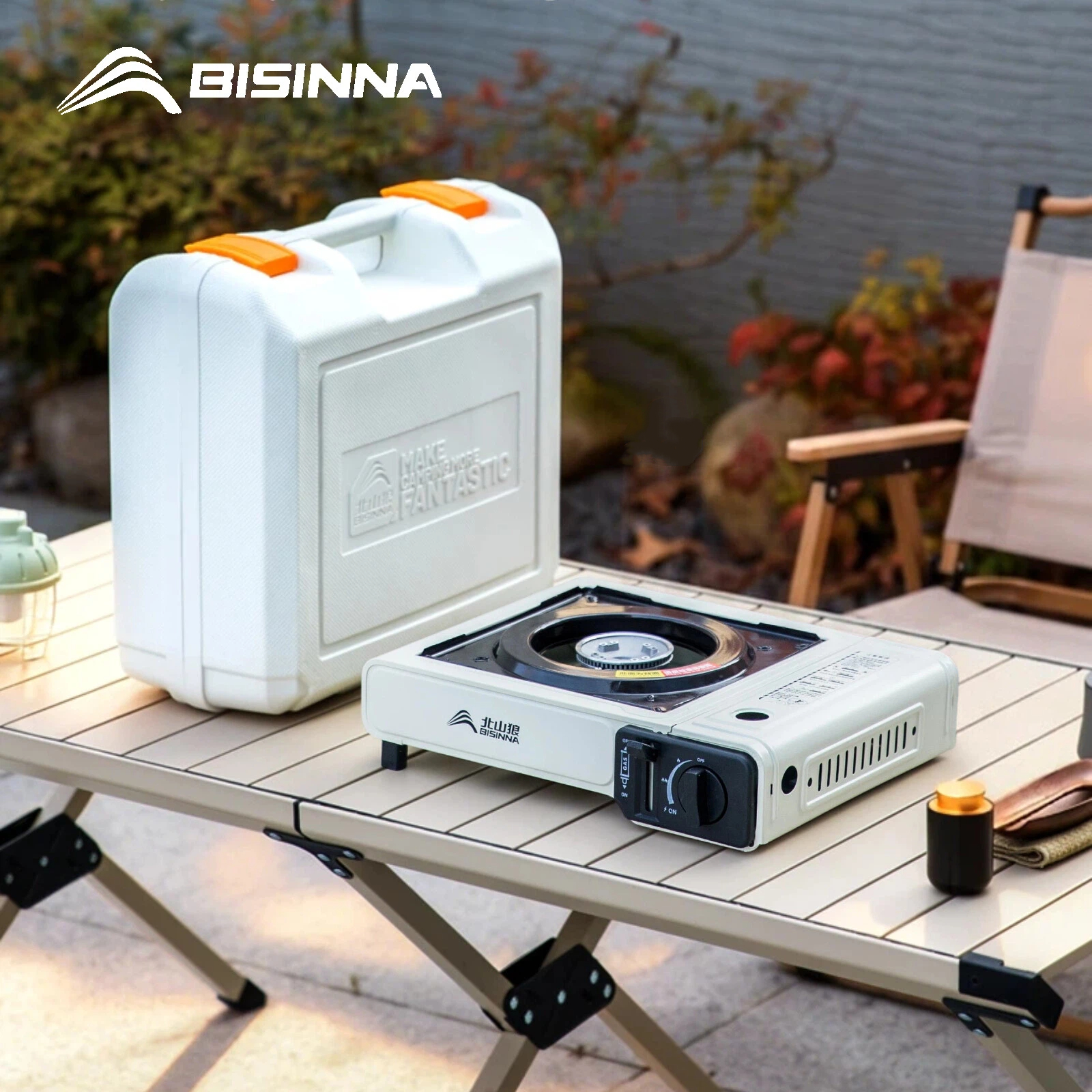 BISINNA Camping Gas Stove 2900 - Camping Cooking Box recensie en prijs
