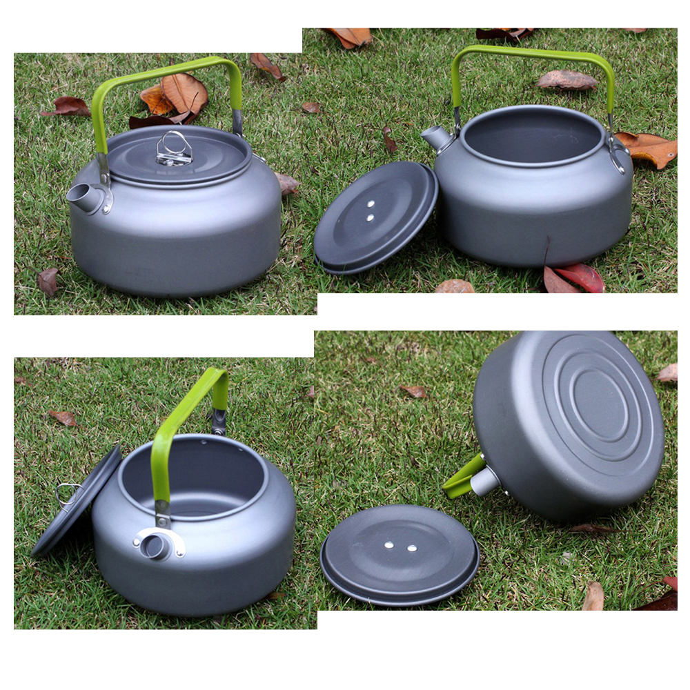 Portable Outdoor Water Kettle  - Camping Cooking Pan Set recensie en prijs