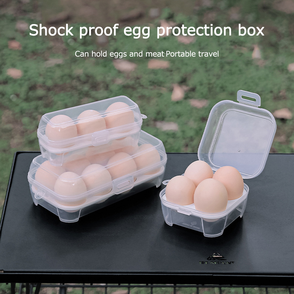 1/3/5pcs Portable Eggs Box 3/4 - Camping Cooking Box recensie en prijs