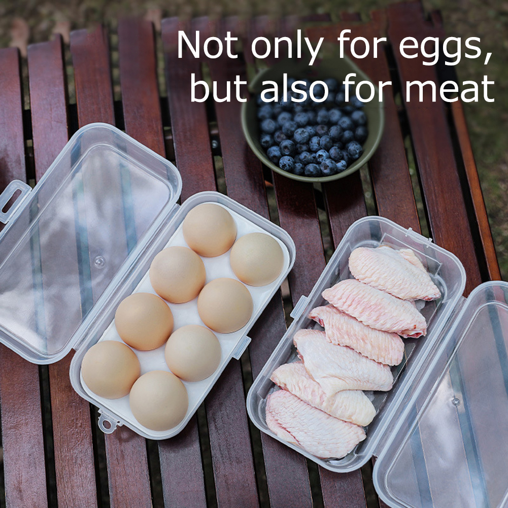 1/3/5pcs Portable Eggs Box 3/4 - Camping Cooking Box recensie en prijs