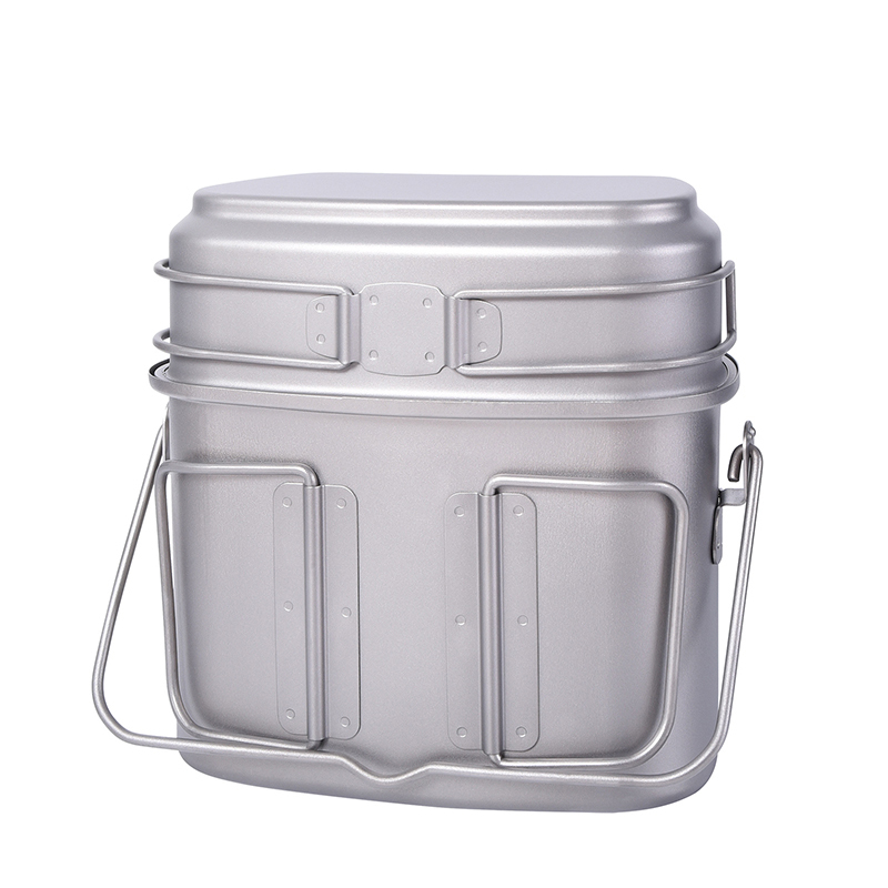 1.5L Outdoor Military Canteen  - Camping Cooking Box recensie en prijs