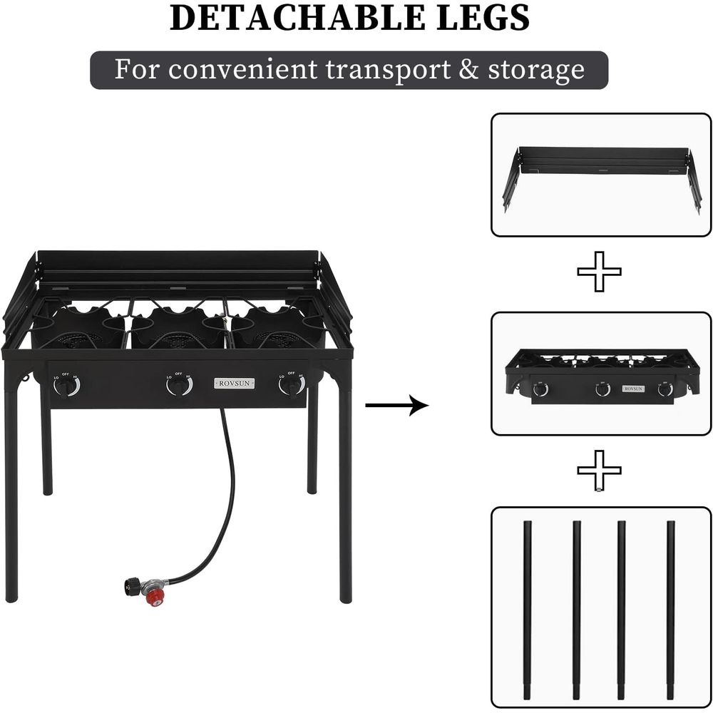 Portable Outdoor Propane Gas S - Camping Cooking List recensie en prijs