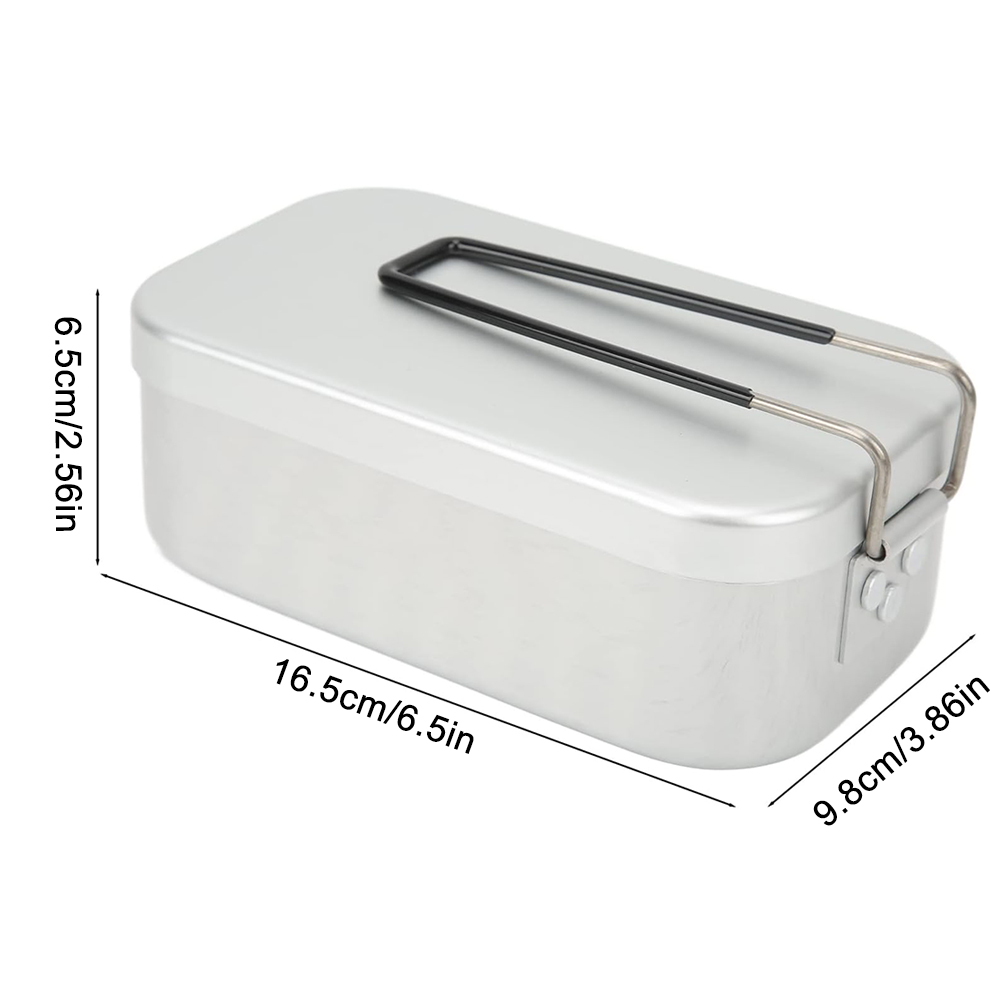 800ML Aluminum Lunch Boxes Out - Camping Cooking Box recensie en prijs