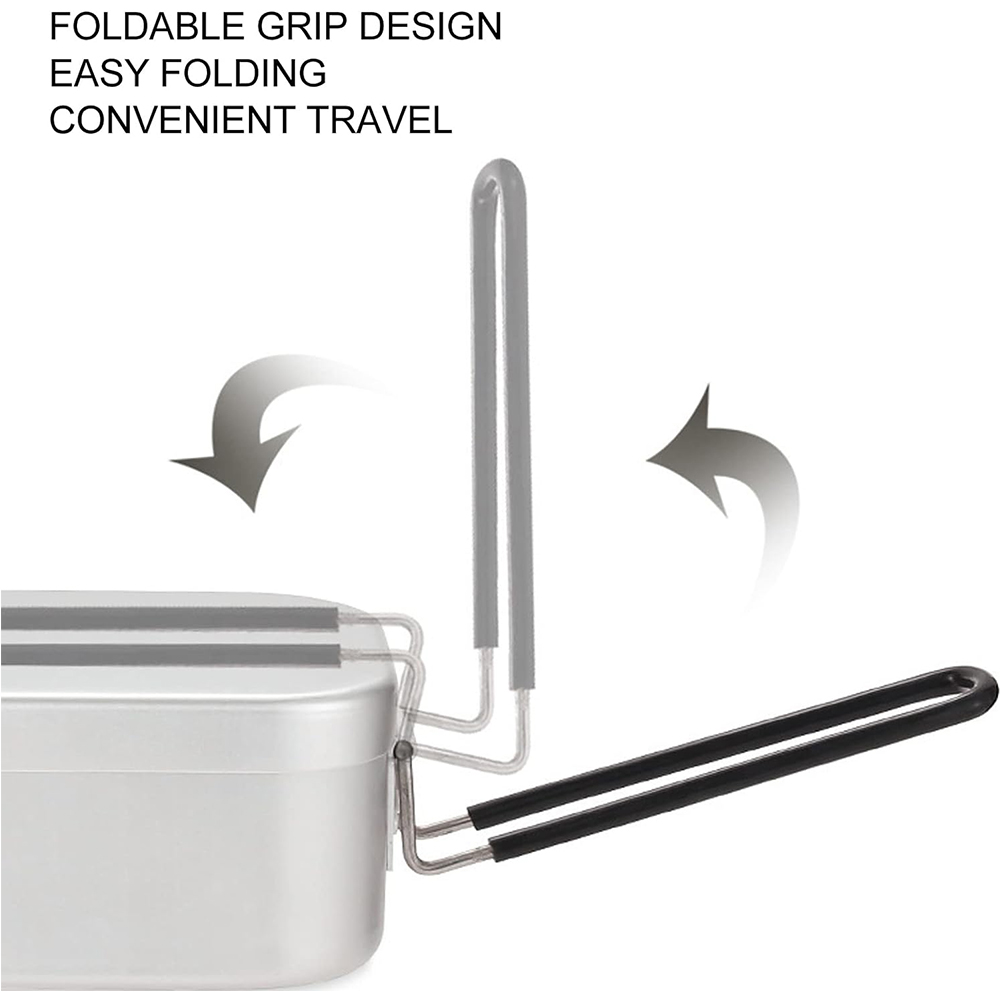 800ML Aluminum Lunch Boxes Out - Camping Cooking Box recensie en prijs