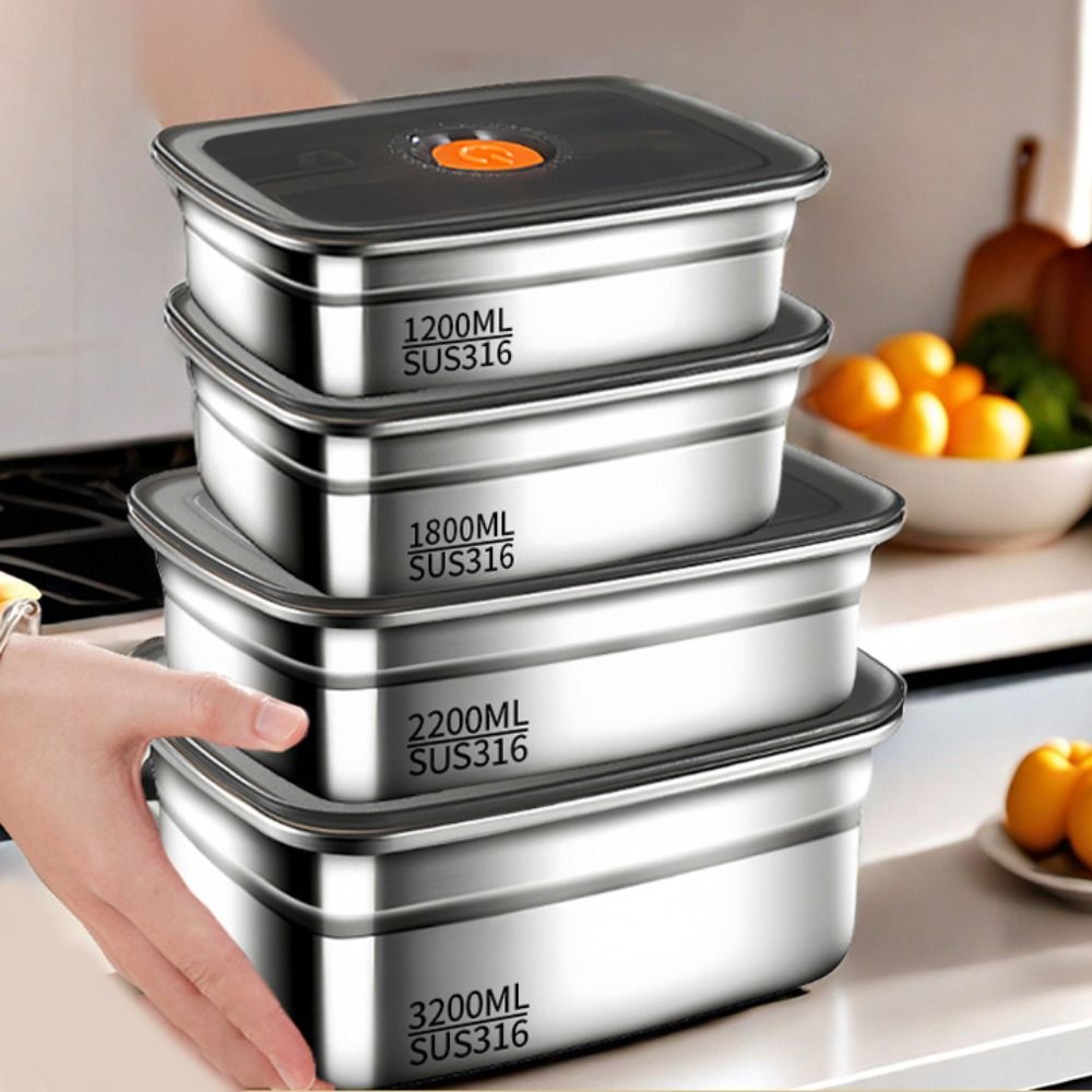Stainless Steel Lunch Box Bent - Camping Cooking Box recensie en prijs