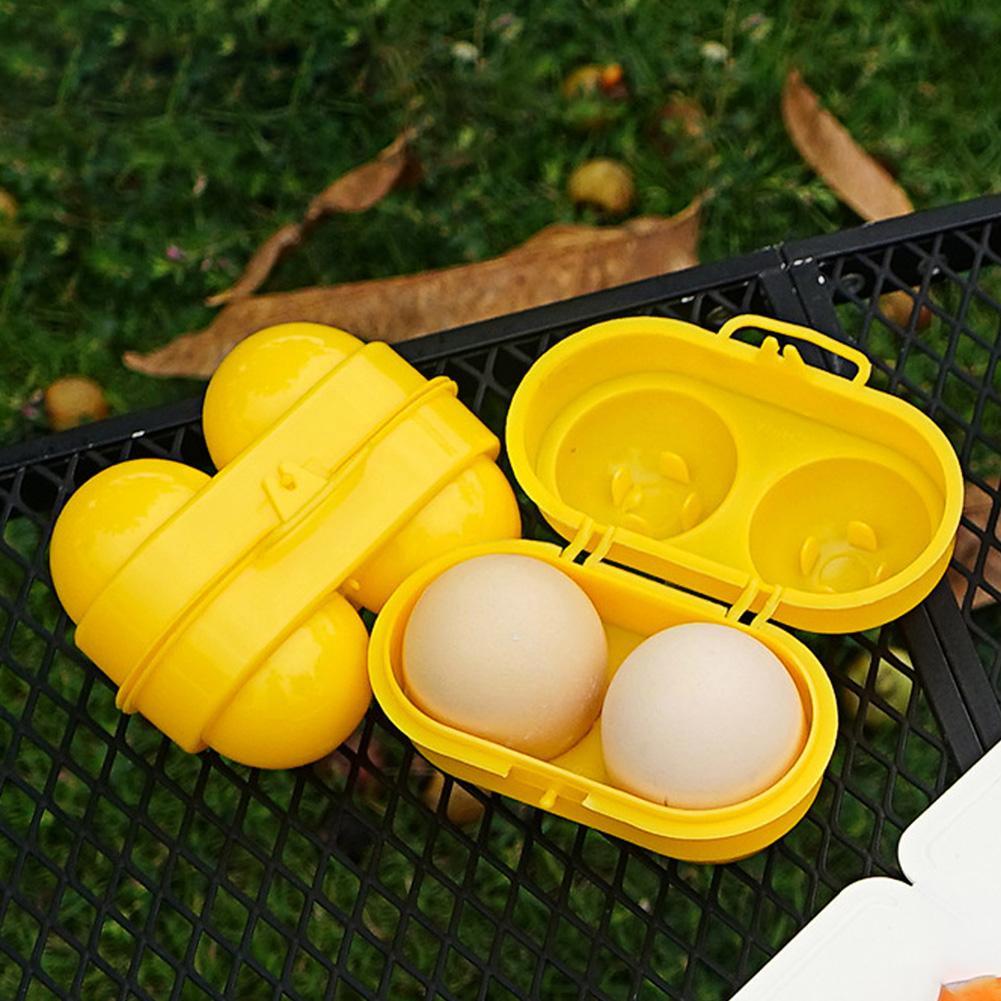 2 Grid Egg Storage Box Contain - Camping Cooking Box recensie en prijs