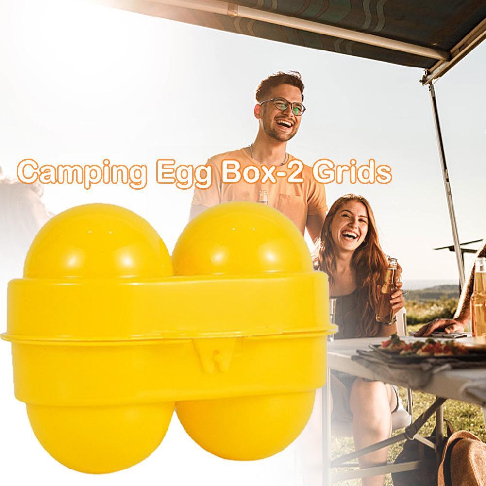 2 Grid Egg Storage Box Contain - Camping Cooking Box recensie en prijs