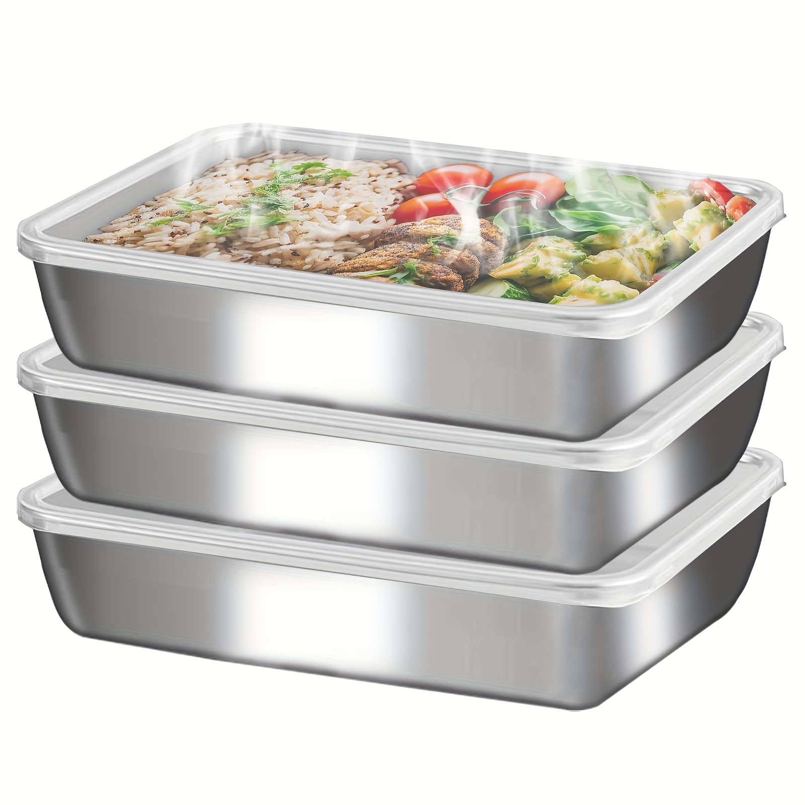 3pcs Stainless Steel Food Cont - Camping Cooking Box recensie en prijs