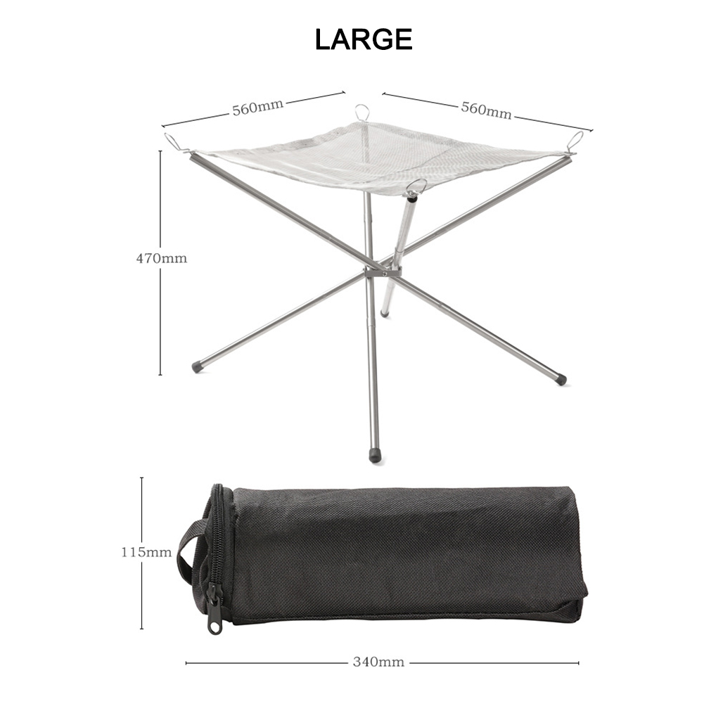 Portable Camping Fire Pit Gril - Camping Cooking Box recensie en prijs