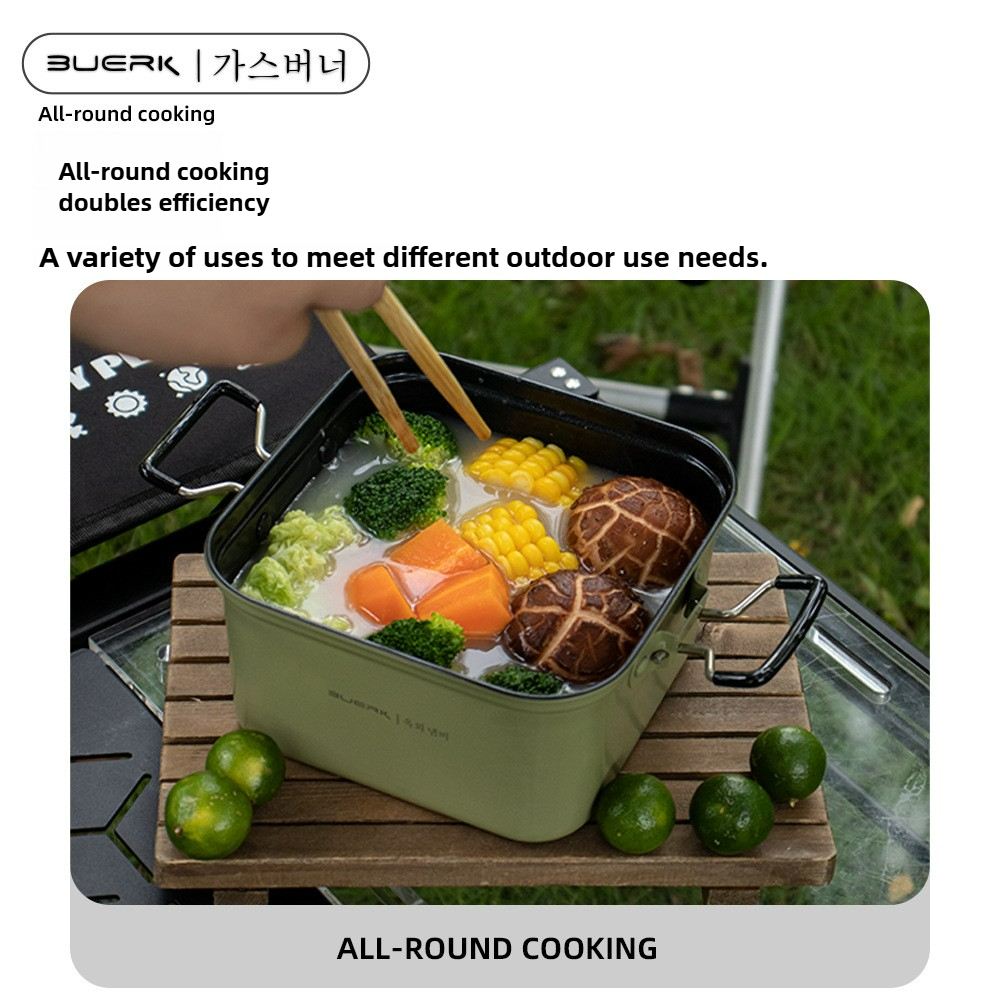 Outdoor Camping Square Cooking - Camping Cooking Box recensie en prijs