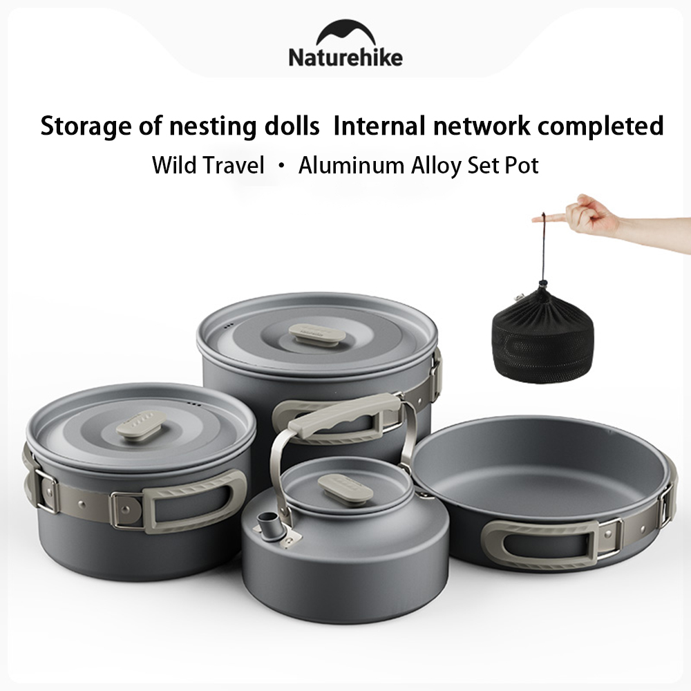 Naturehike Outdoor Pot Set,Cam - Camping Cooking Pan Set recensie en prijs